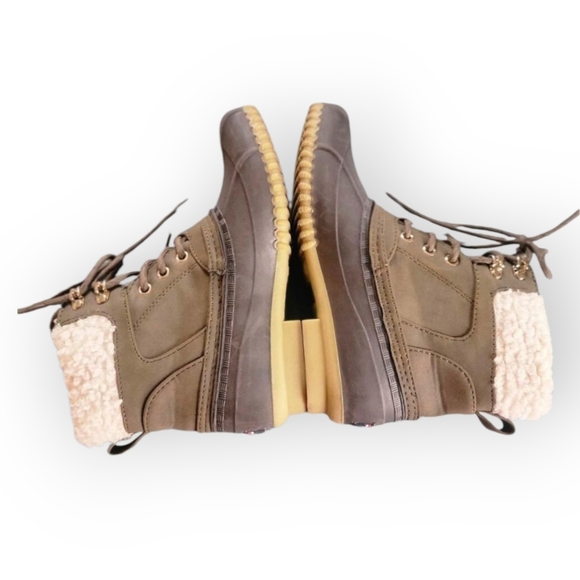 Tommy Hilfiger Raelen 2 Dark Green Rain Duck Boots - Picture 6 of 10